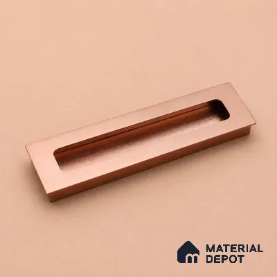 Ottr Aluminium Concealed Handle HA 00202 H Rose Gold Finish - 288mm | 2 Years Warranty