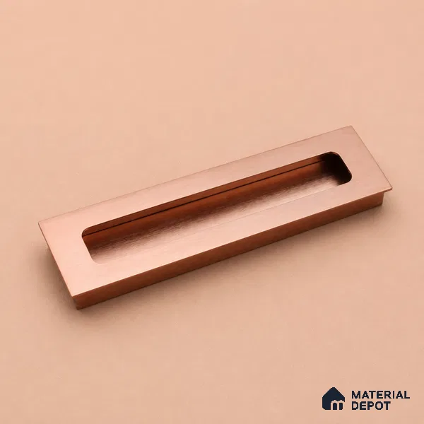 Ottr Aluminium Concealed Handle HA 00202 H Rose Gold Finish - 288mm | 2 Years Warranty