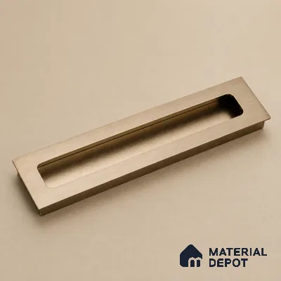 Ottr Aluminium Concealed Handle HA 00202 L Stainless Steel Finish - 288mm | 2 Years Warranty
