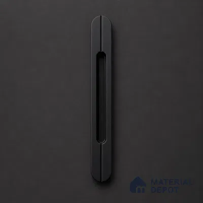 Ottr Aluminium Concealed Handle HA 00204 B Black Gold Finish - 12in | 2 Years Warranty