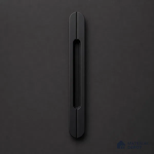 Ottr Aluminium Concealed Handle HA 00204 E Black Gold Finish - 36in | 2 Years Warranty