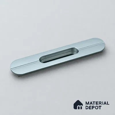 Ottr Aluminium Concealed Handle HA 00204 I Stainless Steel Chrome Finish - 24in | 2 Years Warranty