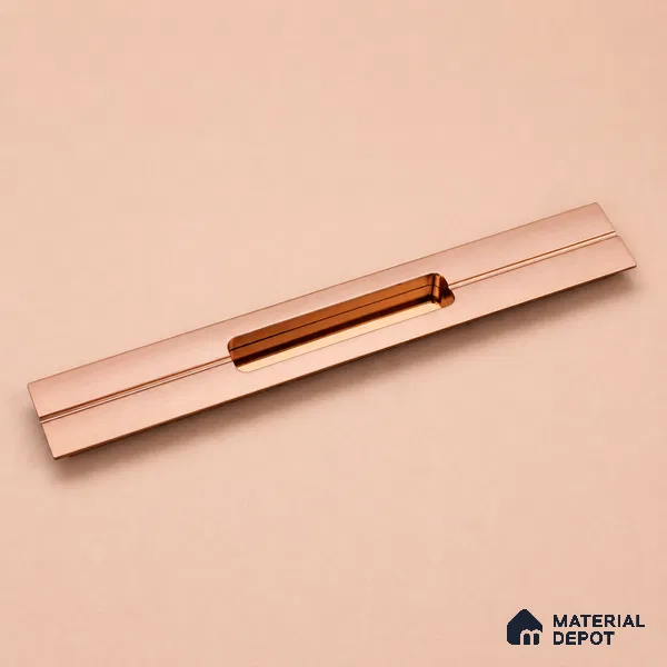 Ottr Aluminium Concealed Handle HA 00205 O Rose Gold Dual Tone Finish - 36in | 2 Years Warranty