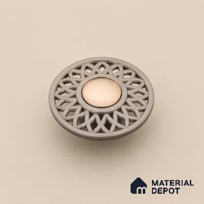 Ottr Zinc Knob HA 00208 Stainless Steel PVD Rose Gold Finish - Standard | 2 Years Warranty