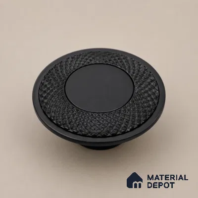 Ottr Zinc Knob HA 00211 D Black Dual Tone Finish - Standard | 2 Years Warranty
