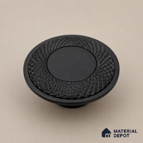 Ottr Zinc Knob HA 00211 D Black Dual Tone Finish - Standard | 2 Years Warranty