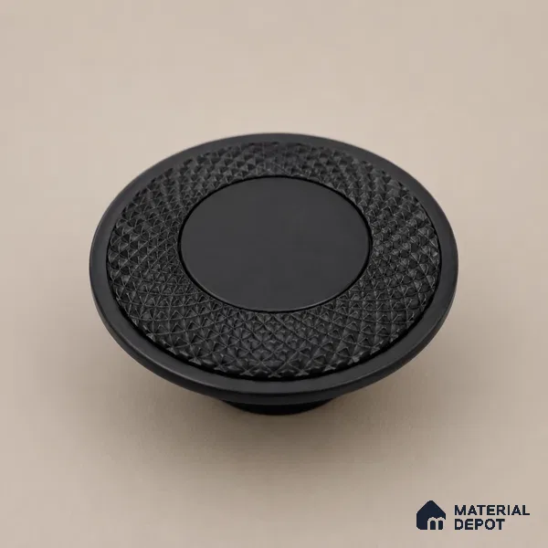 Ottr Zinc Knob HA 00211 D Black Dual Tone Finish - Standard | 2 Years Warranty