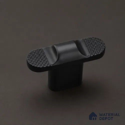Ottr Zinc Knob HA 00213 Black Finish - Standard | 2 Years Warranty