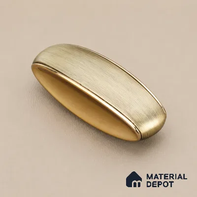 Ottr Zinc Knob HA 00215 Gold Antique Brass Finish - Standard | 2 Years Warranty