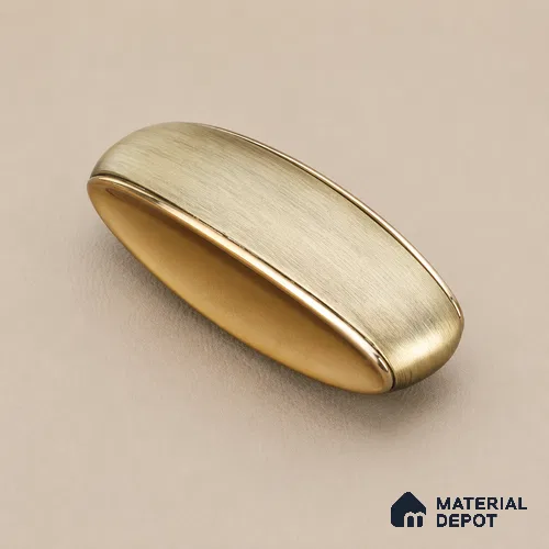 Ottr Zinc Knob HA 00215 Gold Antique Brass Finish - Standard | 2 Years Warranty