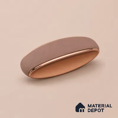 Ottr Zinc Knob HA 00215 C Rose Gold Bronze Finish - Standard | 2 Years Warranty