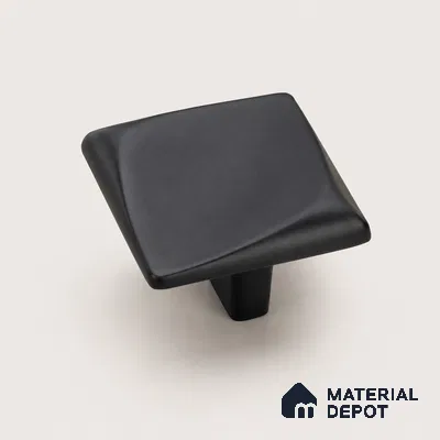 Ottr Zinc Knob HA 00216 B Black Finish - Big | 2 Years Warranty