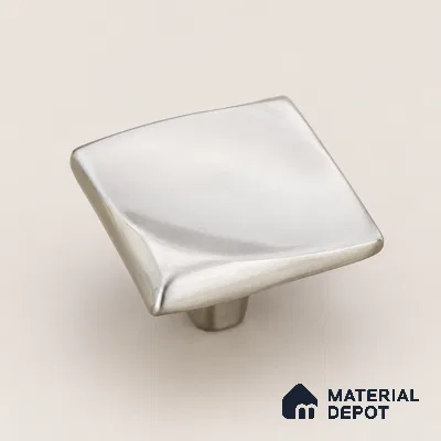 Ottr Zinc Knob HA 00216 D Stainless Steel Finish - Big | 2 Years Warranty