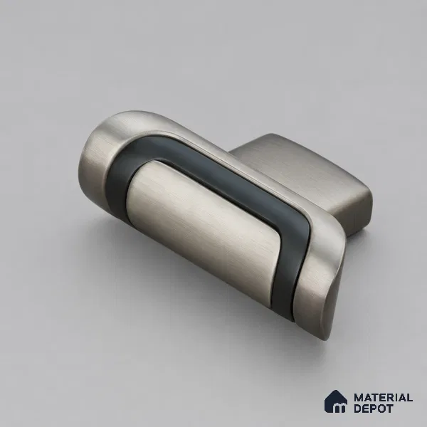 Ottr Zinc Knob HA 00217 D Gunmetal Black Black Finish - Standard | 2 Years Warranty
