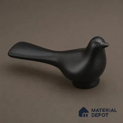 Ottr Zinc Knob HA 00218 D Black Finish - Standard | 2 Years Warranty