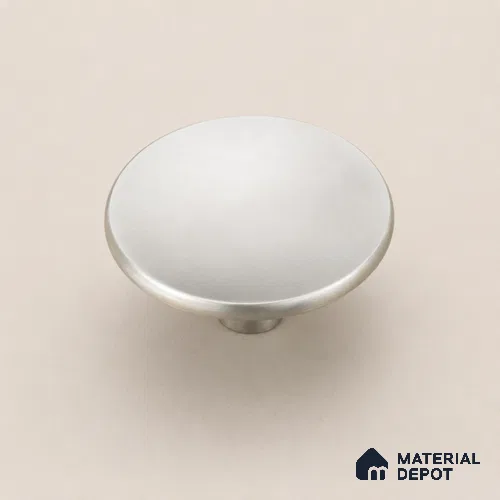 Ottr Zinc Knob HA 00219 B Stainless Steel Matte Finish - Big | 2 Years Warranty