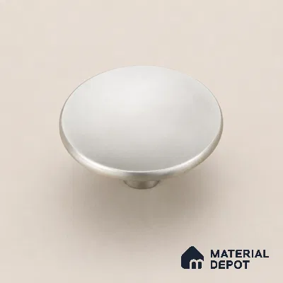 Ottr Zinc Knob HA 00219 Stainless Steel Matte Finish - Small | 2 Years Warranty