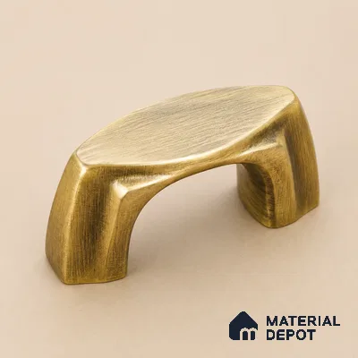 Ottr Zinc Knob HA 00220 B Antique Brass Finish - Standard | 2 Years Warranty