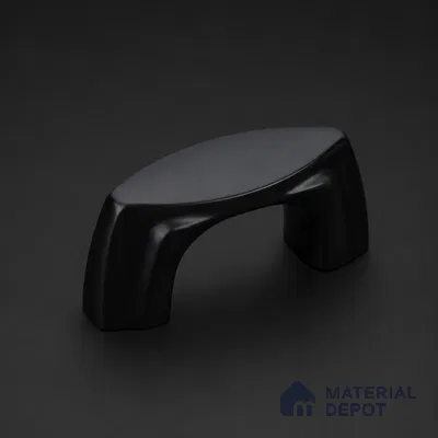 Ottr Zinc Knob HA 00220 C Black Finish - Standard | 2 Years Warranty