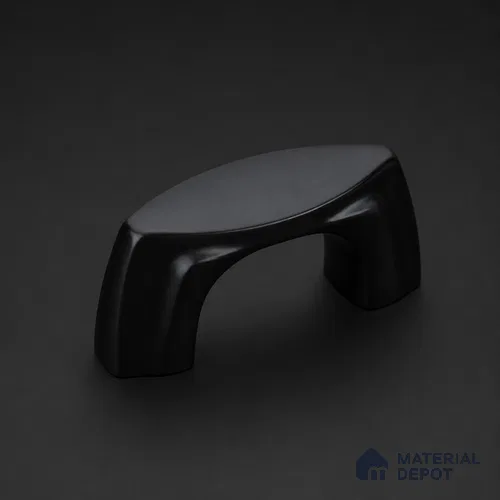 Ottr Zinc Knob HA 00220 C Black Finish - Standard | 2 Years Warranty