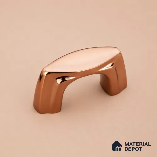 Ottr Zinc Knob HA 00220 Rose Gold Finish - Standard | 2 Years Warranty