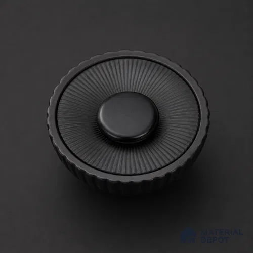 Ottr Zinc Knob HA 00221 D Black Dual Tone Finish - Standard | 2 Years Warranty