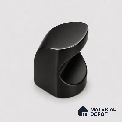 Ottr Zinc Knob HA 00224 C Black Finish - Standard | 2 Years Warranty