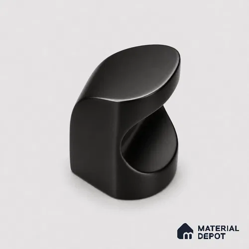 Ottr Zinc Knob HA 00224 C Black Finish - Standard | 2 Years Warranty