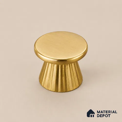 Ottr Zinc Knob HA 00225 D Antique Brass Finish - Standard | 2 Years Warranty