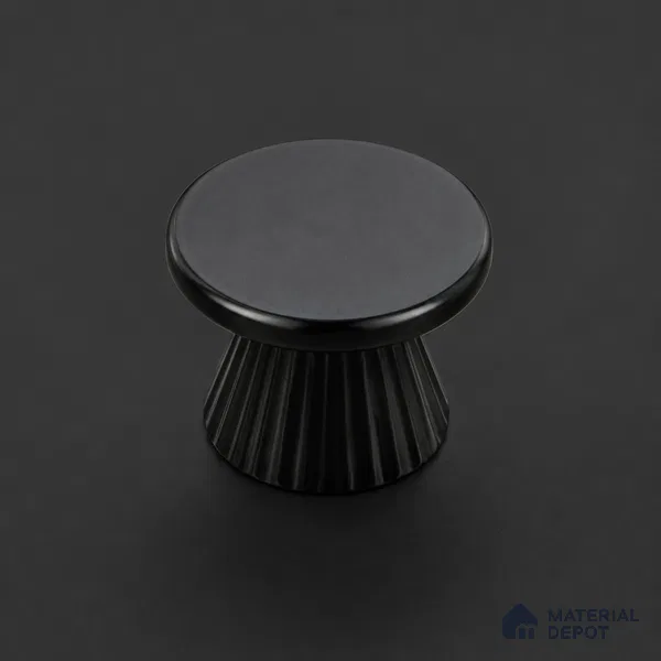 Ottr Zinc Knob HA 00225 C Black Finish - Standard | 2 Years Warranty