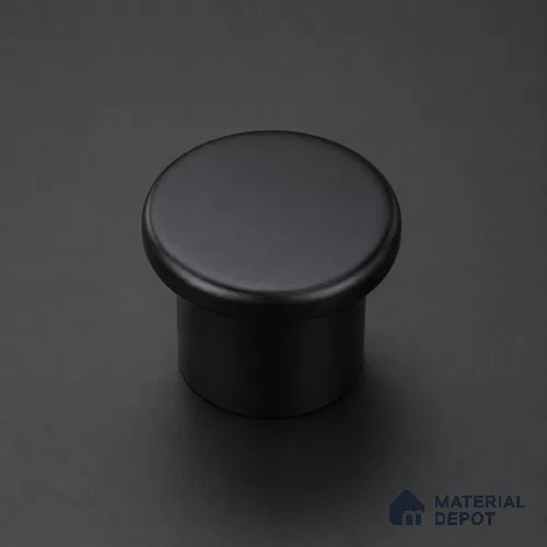 Ottr Zinc Knob HA 00226 D Black Finish - Standard | 2 Years Warranty