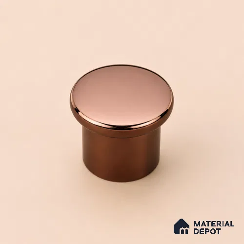 Ottr Zinc Knob HA 00226 B Rose Gold Finish - Standard | 2 Years Warranty