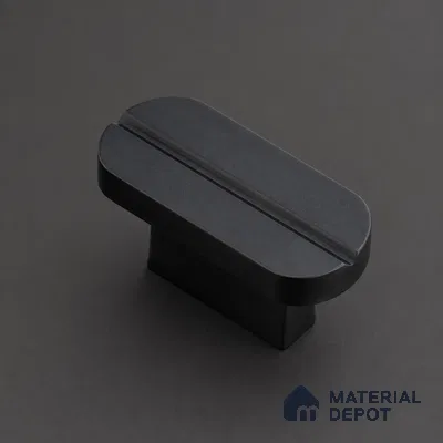 Ottr Aluminium Knob HA 00232 Black Finish - Standard | 2 Years Warranty