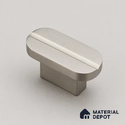 Ottr Aluminium Knob HA 00232 C Stainless Steel Finish - Standard | 2 Years Warranty