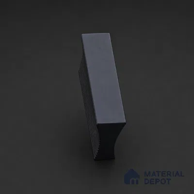 Ottr Aluminium Knob HA 00233 Black Finish - Standard | 2 Years Warranty
