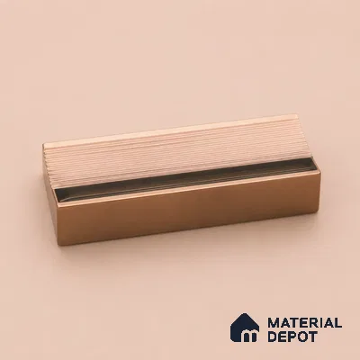 Ottr Aluminium Knob HA 00233 E PVD Rose Gold Finish - Standard | 2 Years Warranty