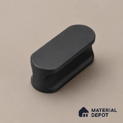 Ottr Aluminium Knob HA 00234 Black Finish - Standard | 2 Years Warranty