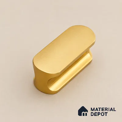 Ottr Aluminium Knob HA 00234 D PVD Gold Finish - Standard | 2 Years Warranty