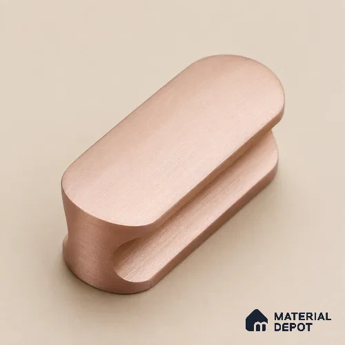 Ottr Aluminium Knob HA 00234 E PVD Rose Gold Finish - Standard | 2 Years Warranty