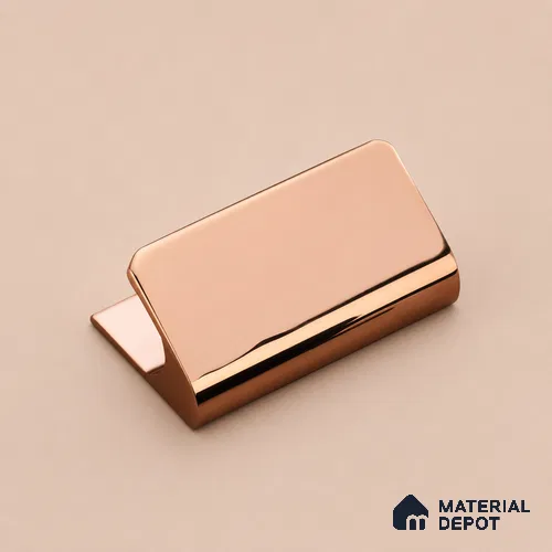 Ottr Aluminium Knob HA 00235 E PVD Rose Gold Finish - Standard | 2 Years Warranty