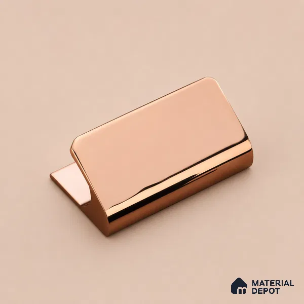 Ottr Aluminium Knob HA 00235 E PVD Rose Gold Finish - Standard | 2 Years Warranty