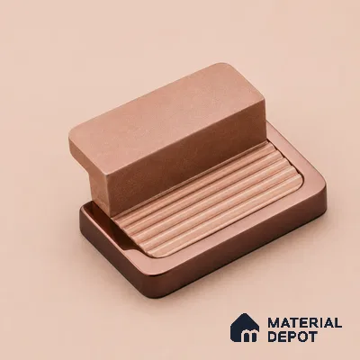 Ottr Aluminium Knob HA 00236 B Rose Gold Dual Tone Finish - Standard | 2 Years Warranty