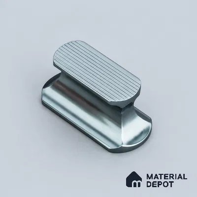 Ottr Aluminium Knob HA 00237 D Grey Finish - Standard | 2 Years Warranty