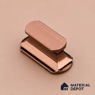 Ottr Aluminium Knob HA 00237 C PVD Rose Gold Finish - Standard | 2 Years Warranty