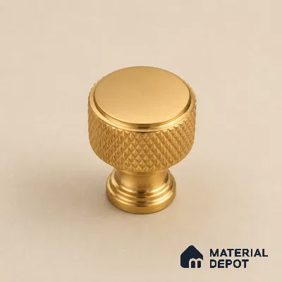Ottr Stainless Steel Knob HA 00238 PVD Gold Finish - Standard | 2 Years Warranty