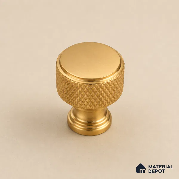 Ottr Stainless Steel Knob HA 00238 PVD Gold Finish - Standard | 2 Years Warranty