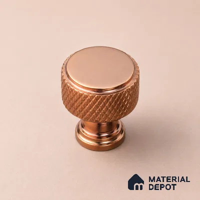 Ottr Stainless Steel Knob HA 00238 B PVD Rose Gold Finish - Standard | 2 Years Warranty