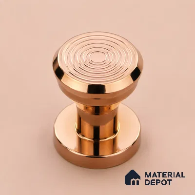 Ottr Stainless Steel Knob HA 00239 B PVD Rose Gold Finish - Standard | 2 Years Warranty