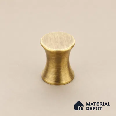 Ottr Stainless Steel Knob HA 00242 D Antique Brass Finish - Standard | 2 Years Warranty