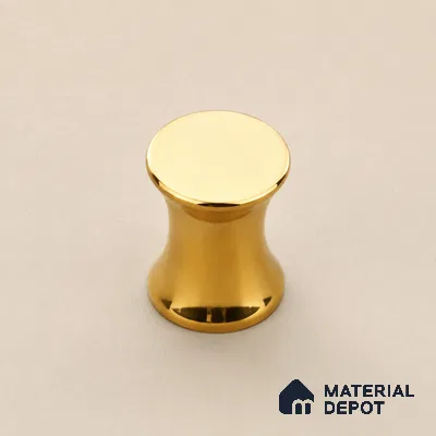 Ottr Stainless Steel Knob HA 00242 PVD Gold Finish - Standard | 2 Years Warranty